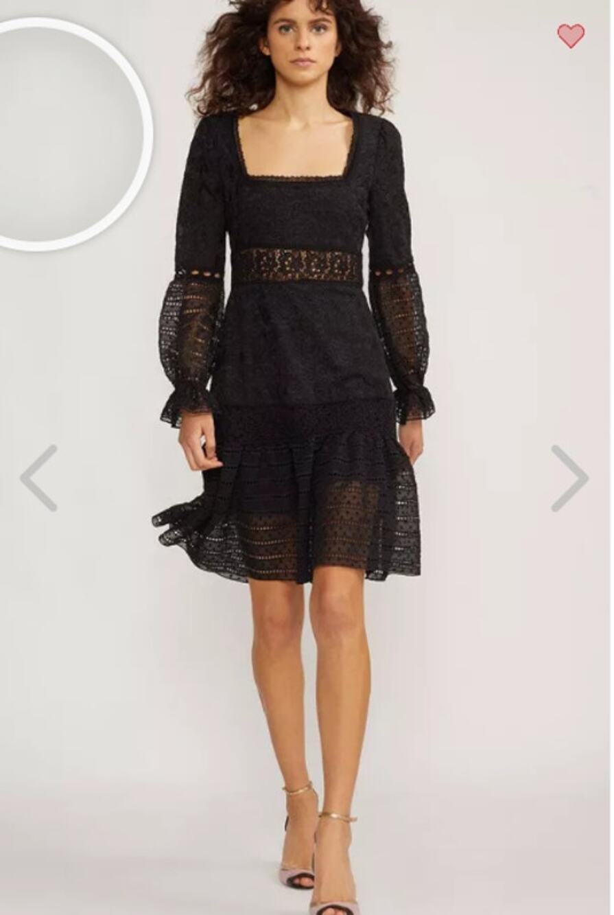 CYNTHIA ROWLEY NWT Wicker Park Lace Eyelet Dress // 2
